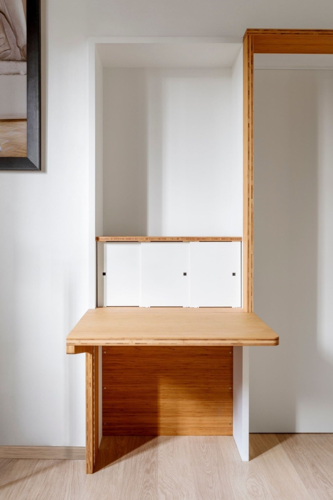 Bureau escamotable sur-mesure