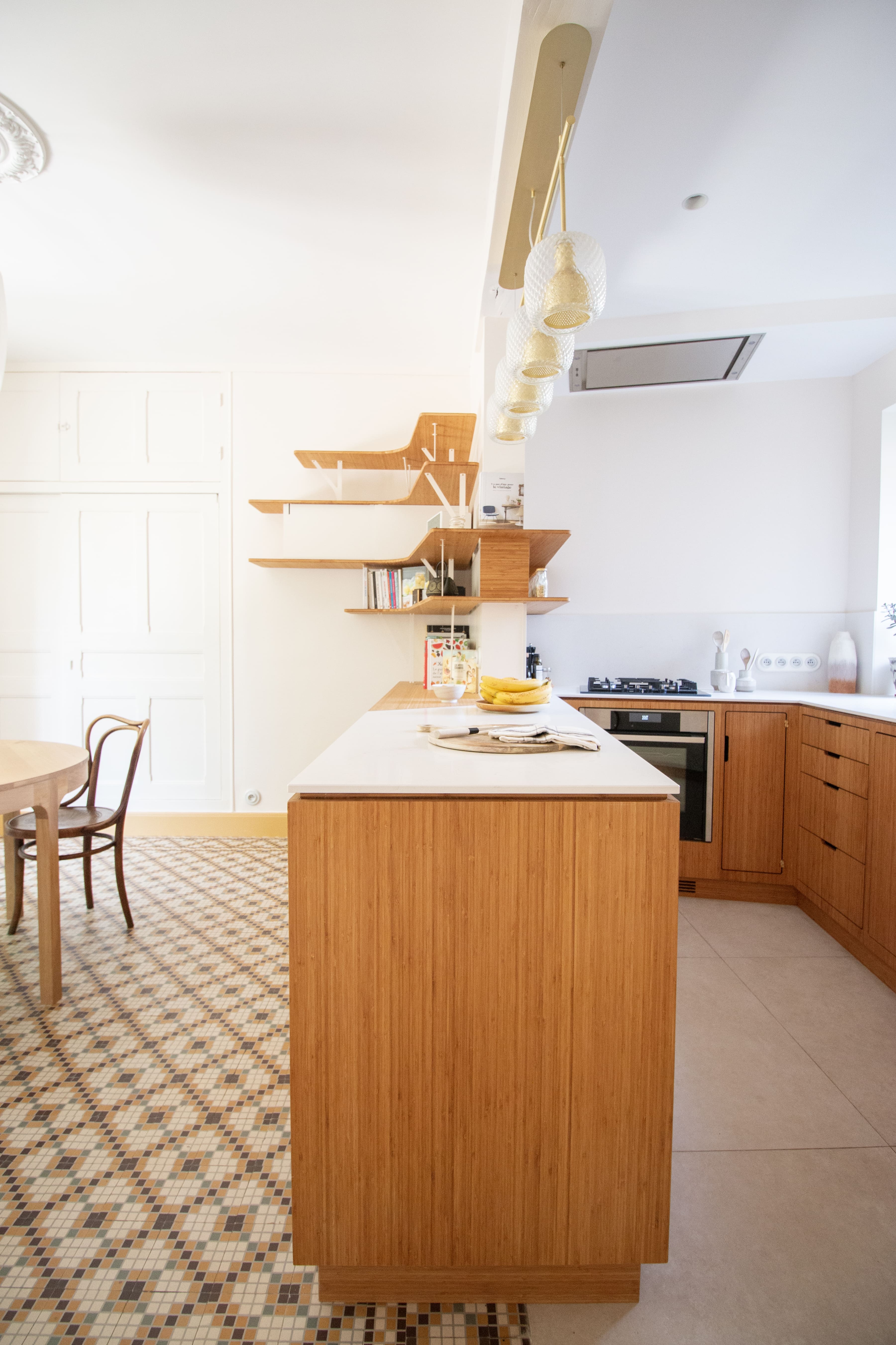 Cuisine sur-mesure chaleureuse