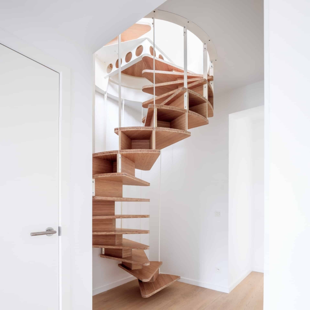 Escalier en colimaçon sur-mesure