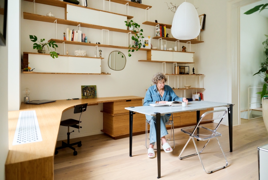 Bibliothèque sur-mesure Montants U